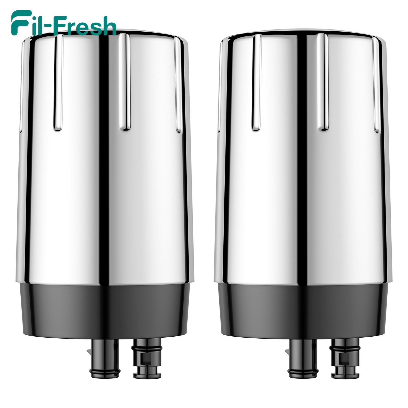 Fil-Fresh 2-PCS FR-200 Faucet Filter Replacement for Brita Tap Water Filtration
