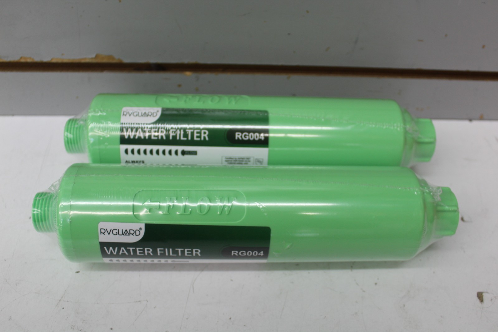 2 Pack RVGUARD Inline RV Water Filter, Reduces Odors, Bad Taste, Rust, Chlorine