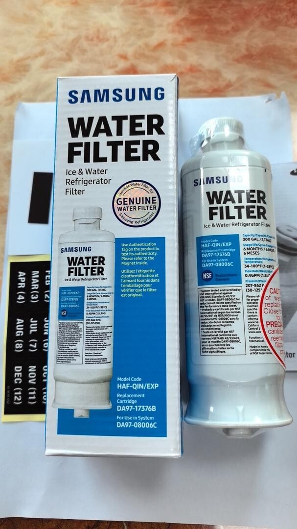 3PACK Genuine Samsung DA97-17376B HAF-QIN/EXP REFRIGERATOR Water Filter US Stock