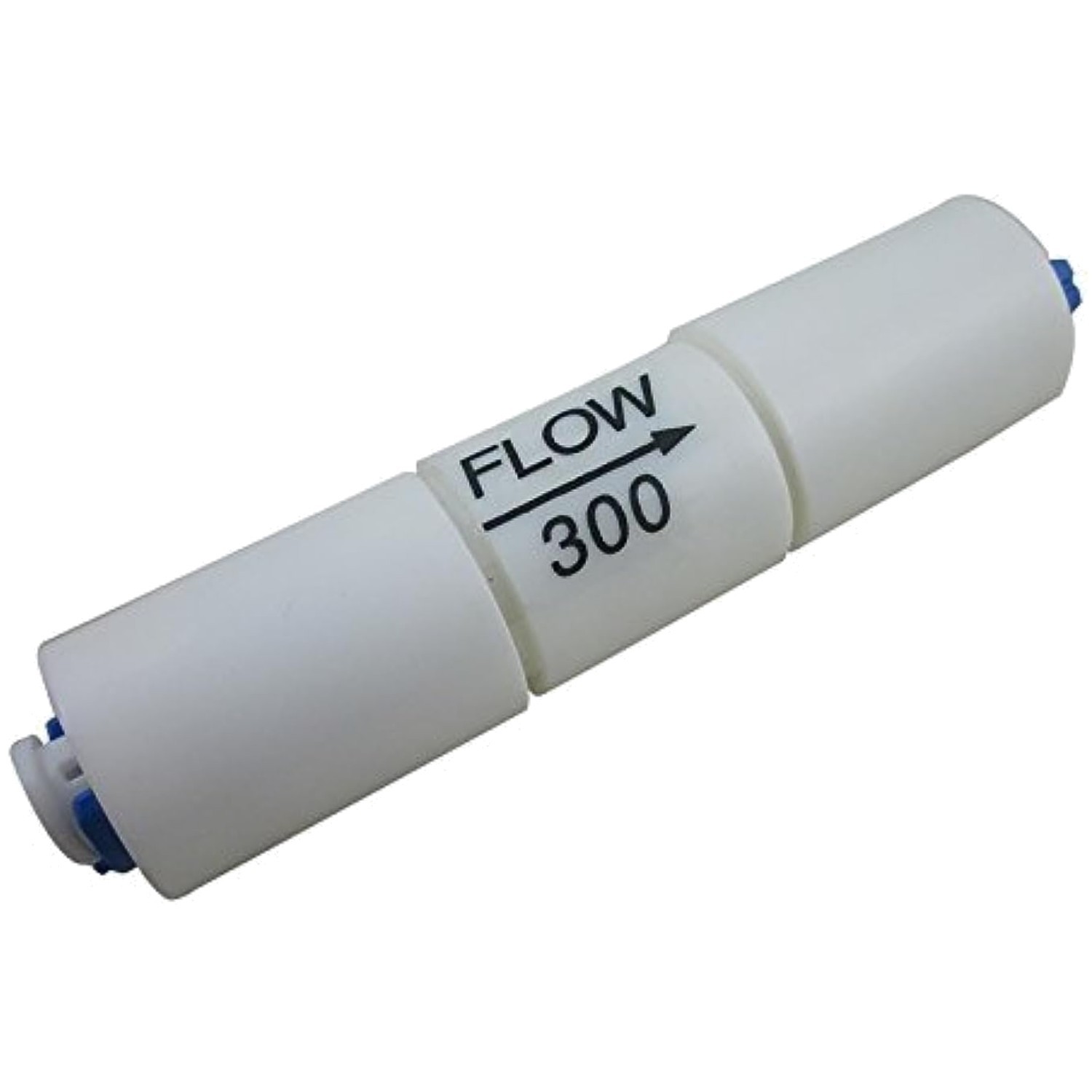 2 Packs, 1/4” Quick Connect RO Flow Restrictor 300CC for 50 GPD Reverse Osmosis