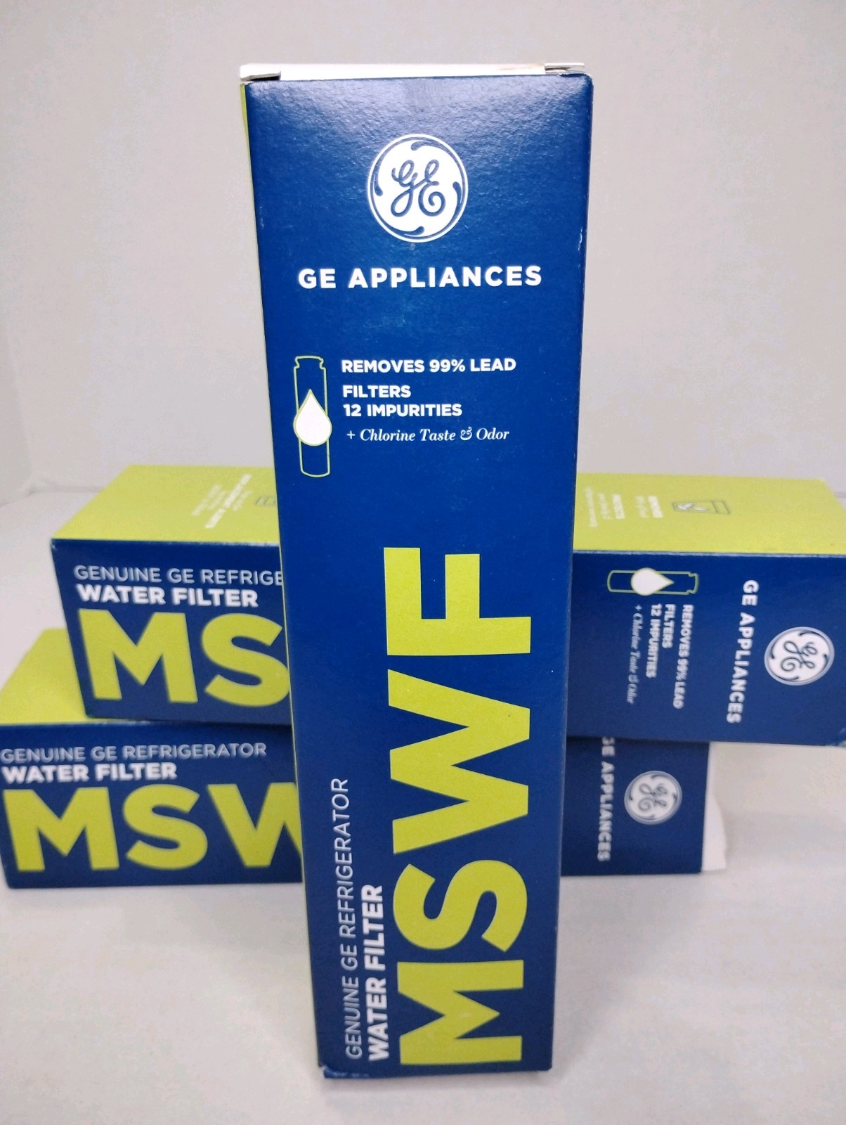 Lot Of 3 GE MSWF Refrigerator Water Filter New And Sealed
