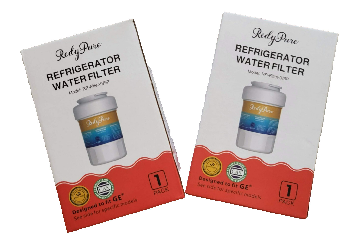 Redy Pure Water Filter rp-filter-9/9p GE, Hotpoint, Kenmore. 2pk