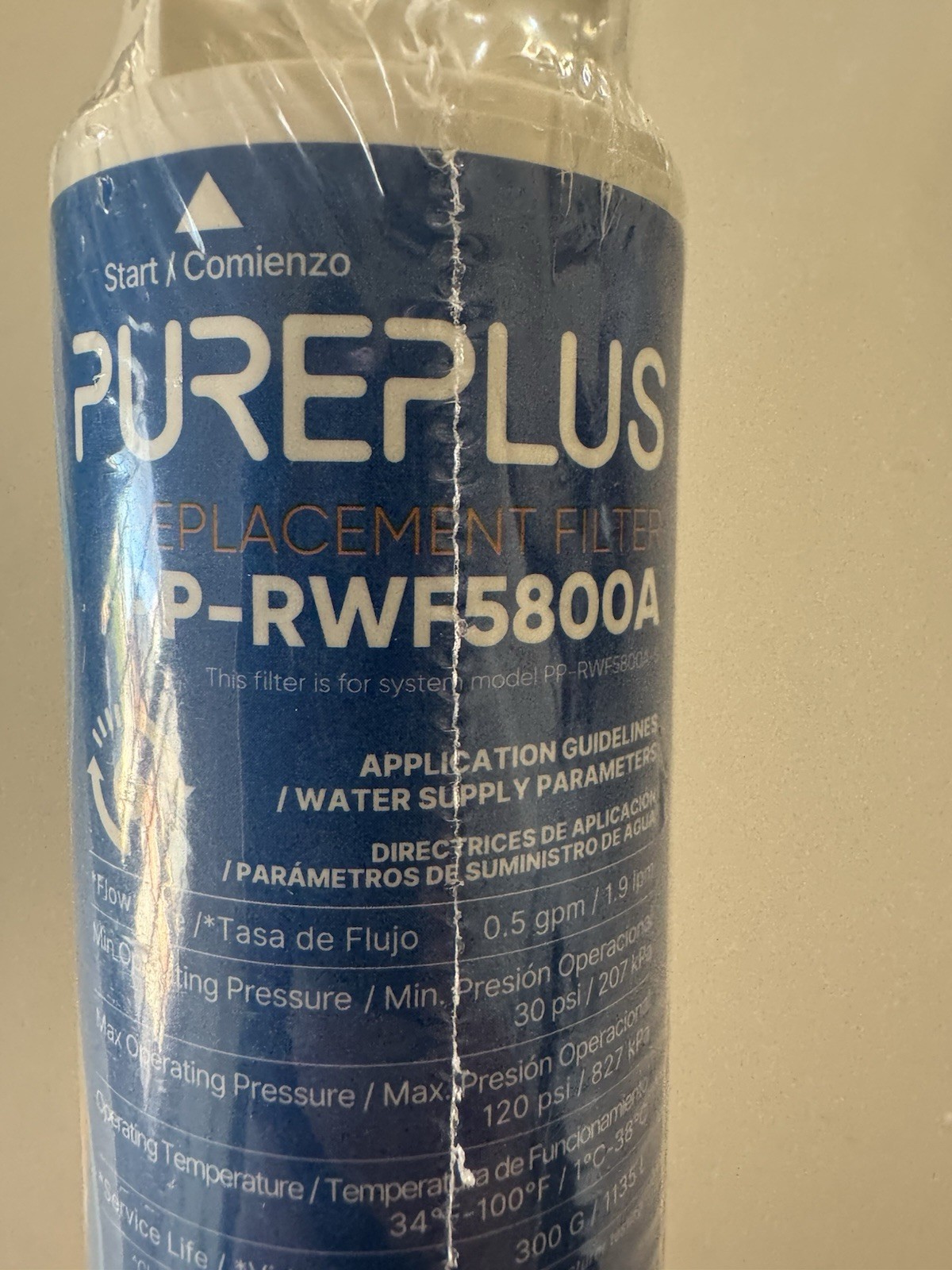 PUREPLUS PP-RWF5800A Refrigerator Water Filter Compatible with Frigidaire -1PACK