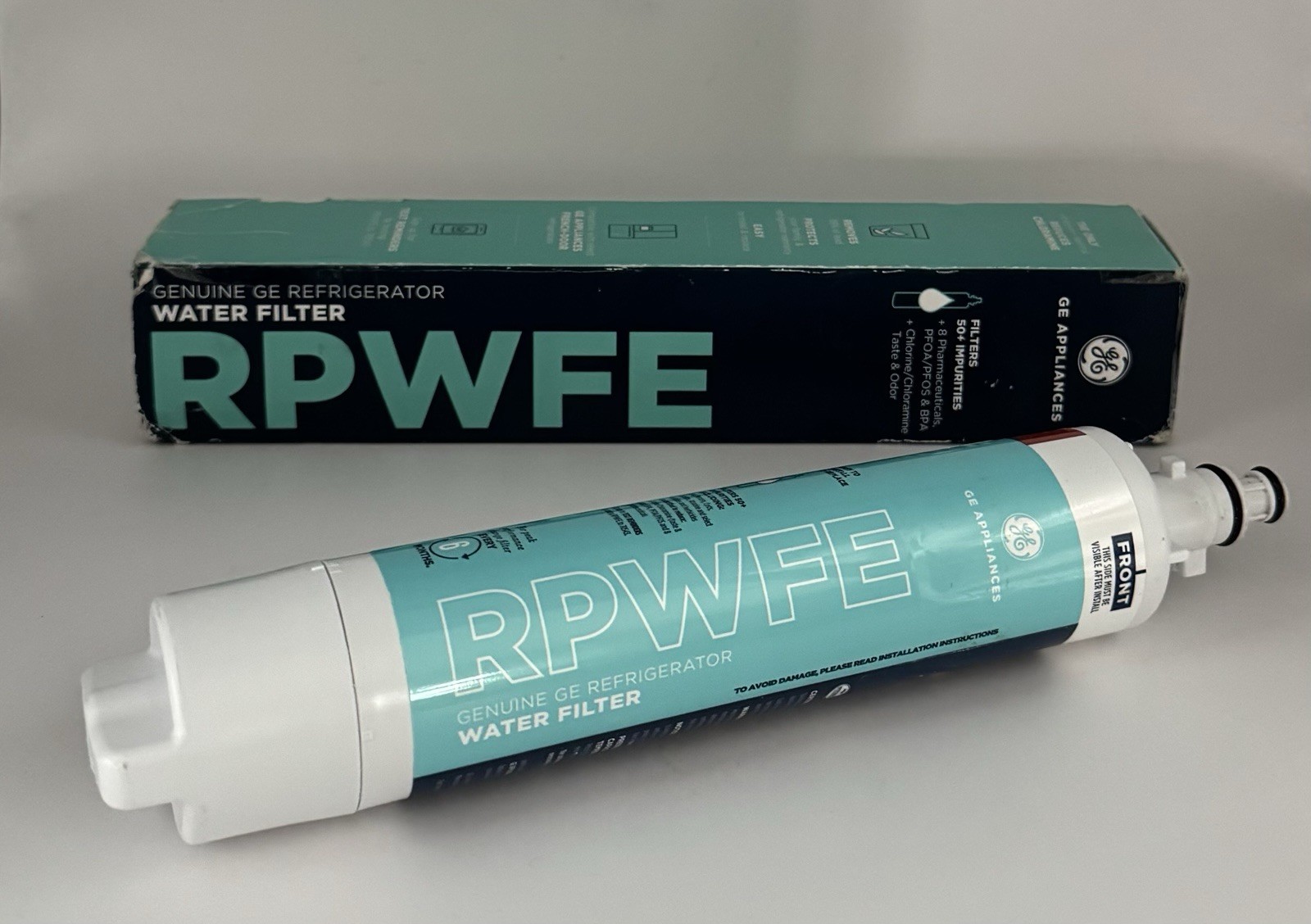 GE RPWFE Refrigerator Water Filter, Genuine Replacement Filter NEW OPEN BOX