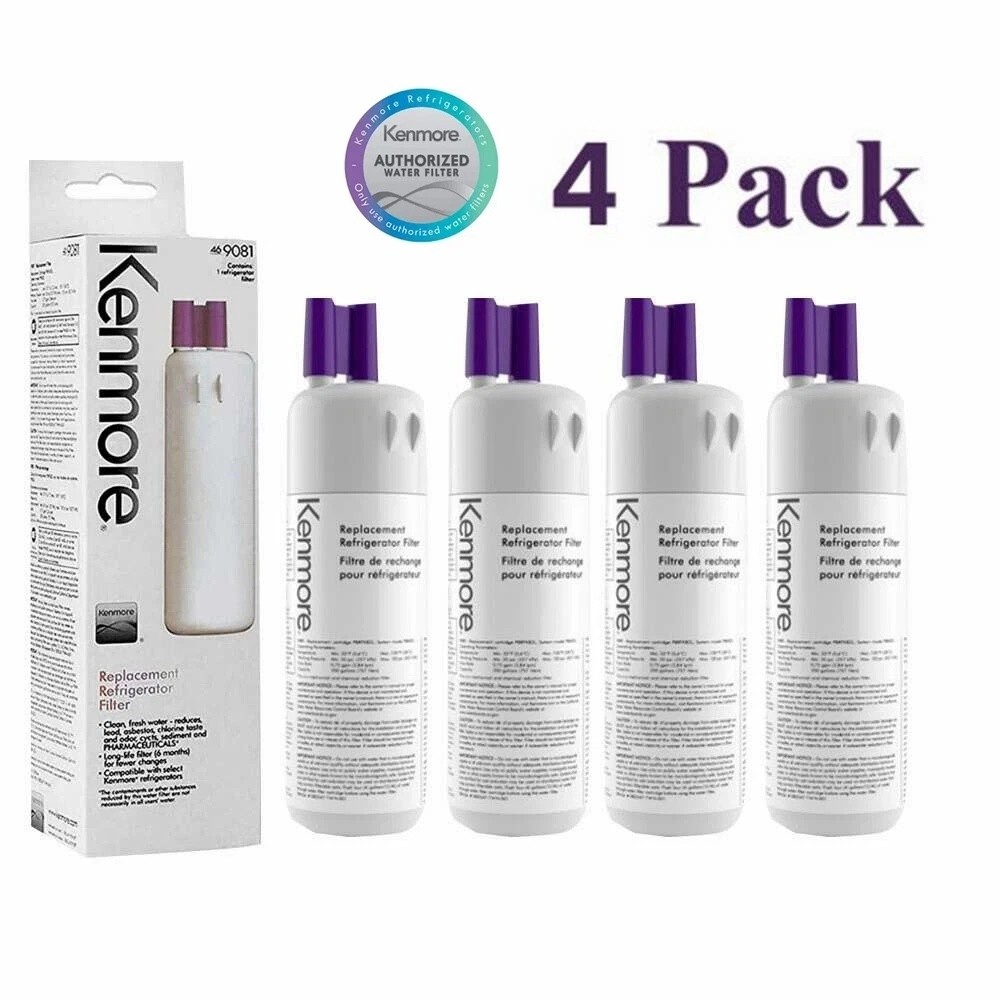 4Pack 9081 Kenmore 469081 46-9930 Refrigerator &Water Filter Sealed US Stock
