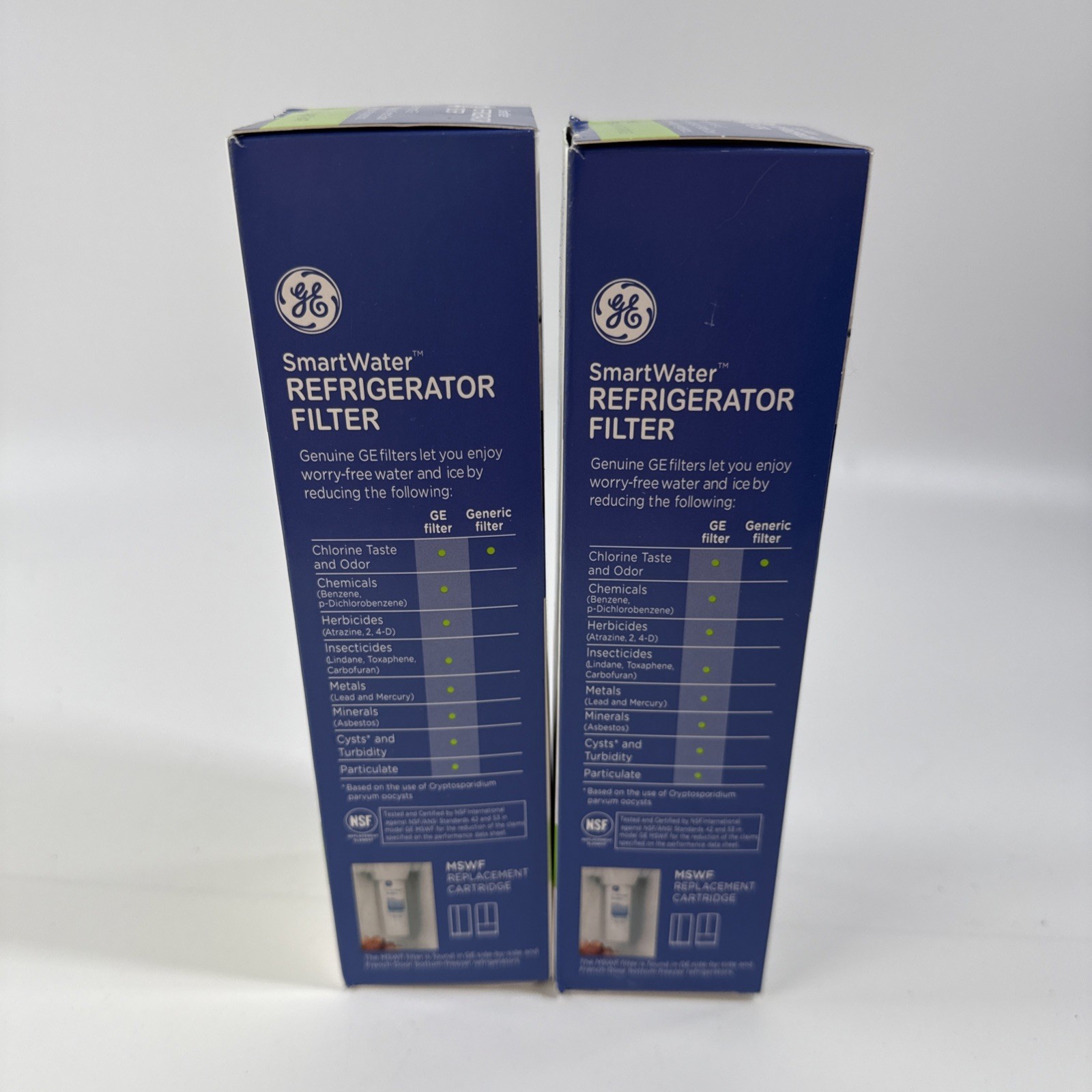 SmartWater Refrigerator GE Water Filter MSWF New