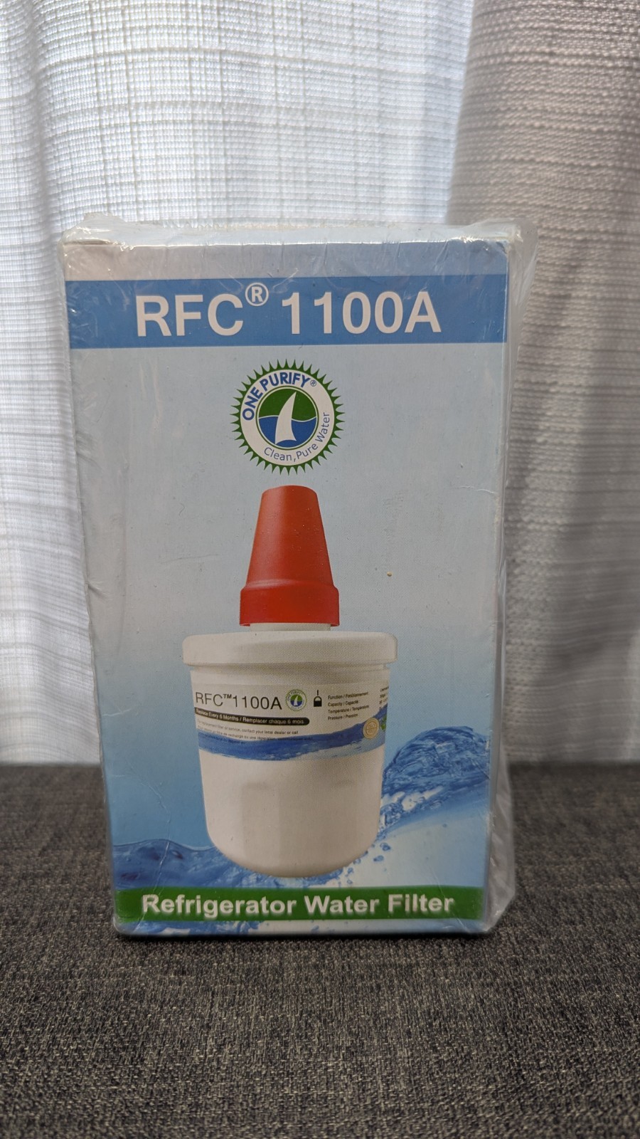 Refridgerator Water Filter RFC 1100A Refrigerator Replacement Water Filter New