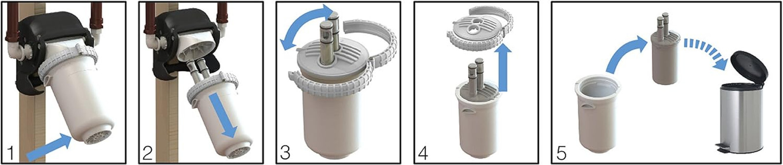 EPWHEF Whole Home Water Filter Replacement – 30 Micron Efficiency