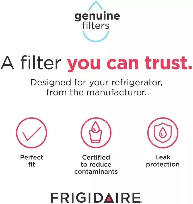 2pack Frigidaire EPTWFU01 Pure Source Ultra II Refrigerator Water Filter Sealed