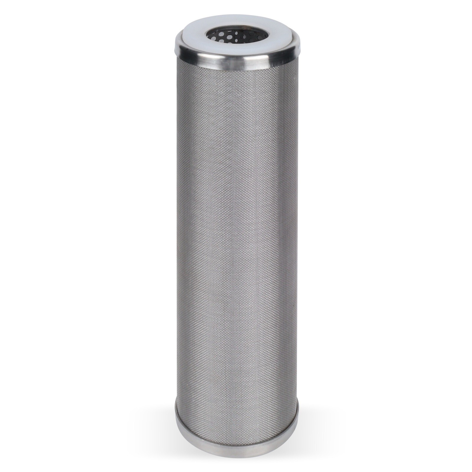 Amwater 304 Stainless Steel Cleanable Wire Mesh Filter Cartridge 10″ X2.5″ 50μm