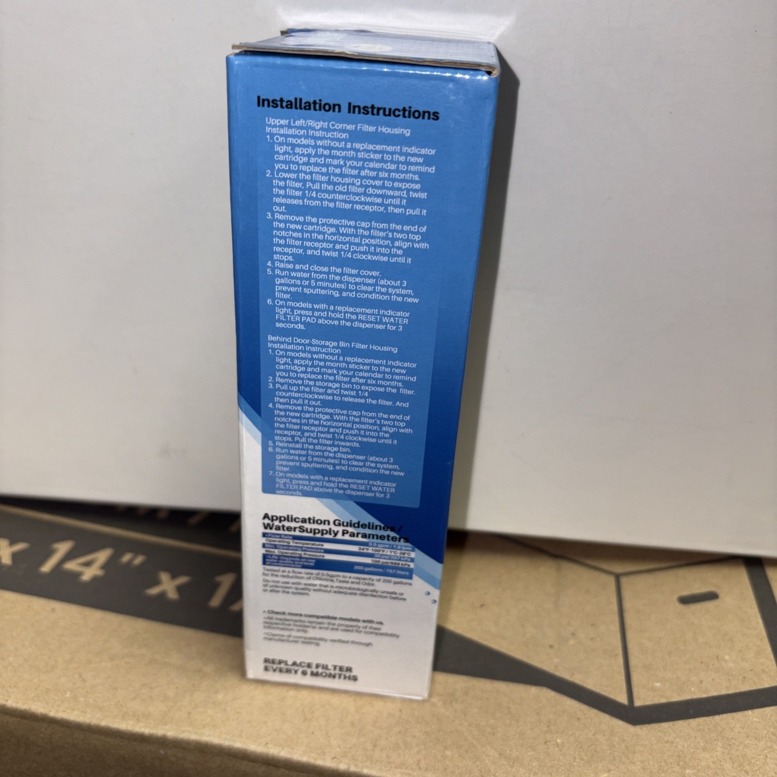 ICEPURE RWF4700AC Replacement Refrigerator Water Filter For LG/Kenmore/Sears