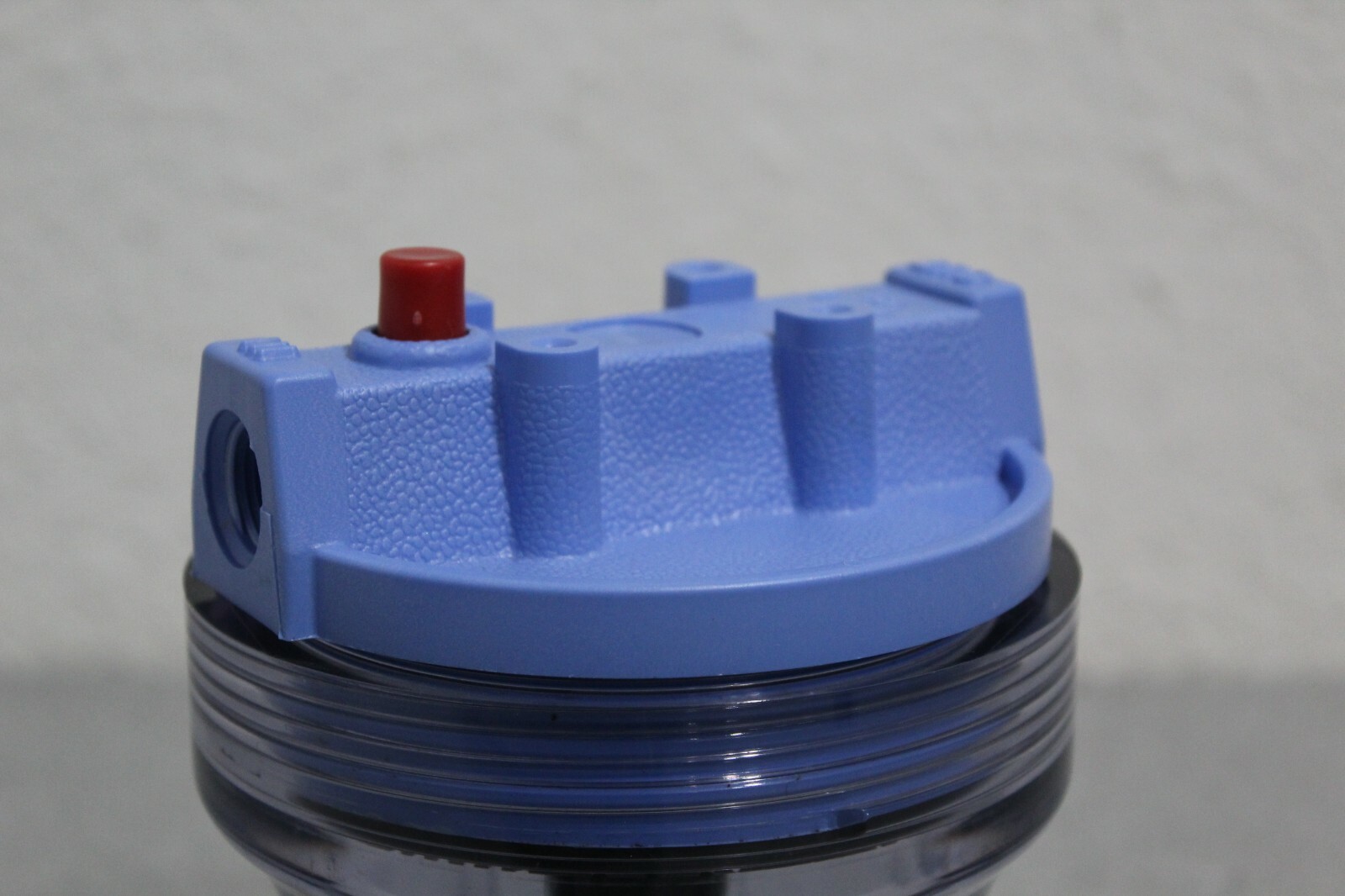 Pentek 158110 5 x 2.5 Pre Strainer Included Clear Water Filter Housing 3/8 NPT
