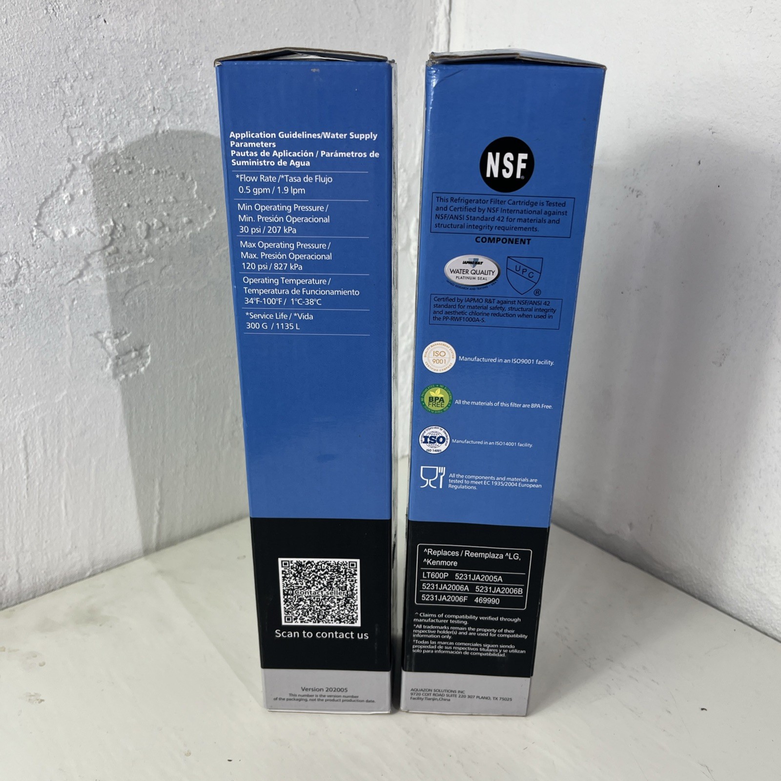 Pureplus Refrigerator Replacement Filter PP-RWF1000A-S / LT600P / 469990 New 2