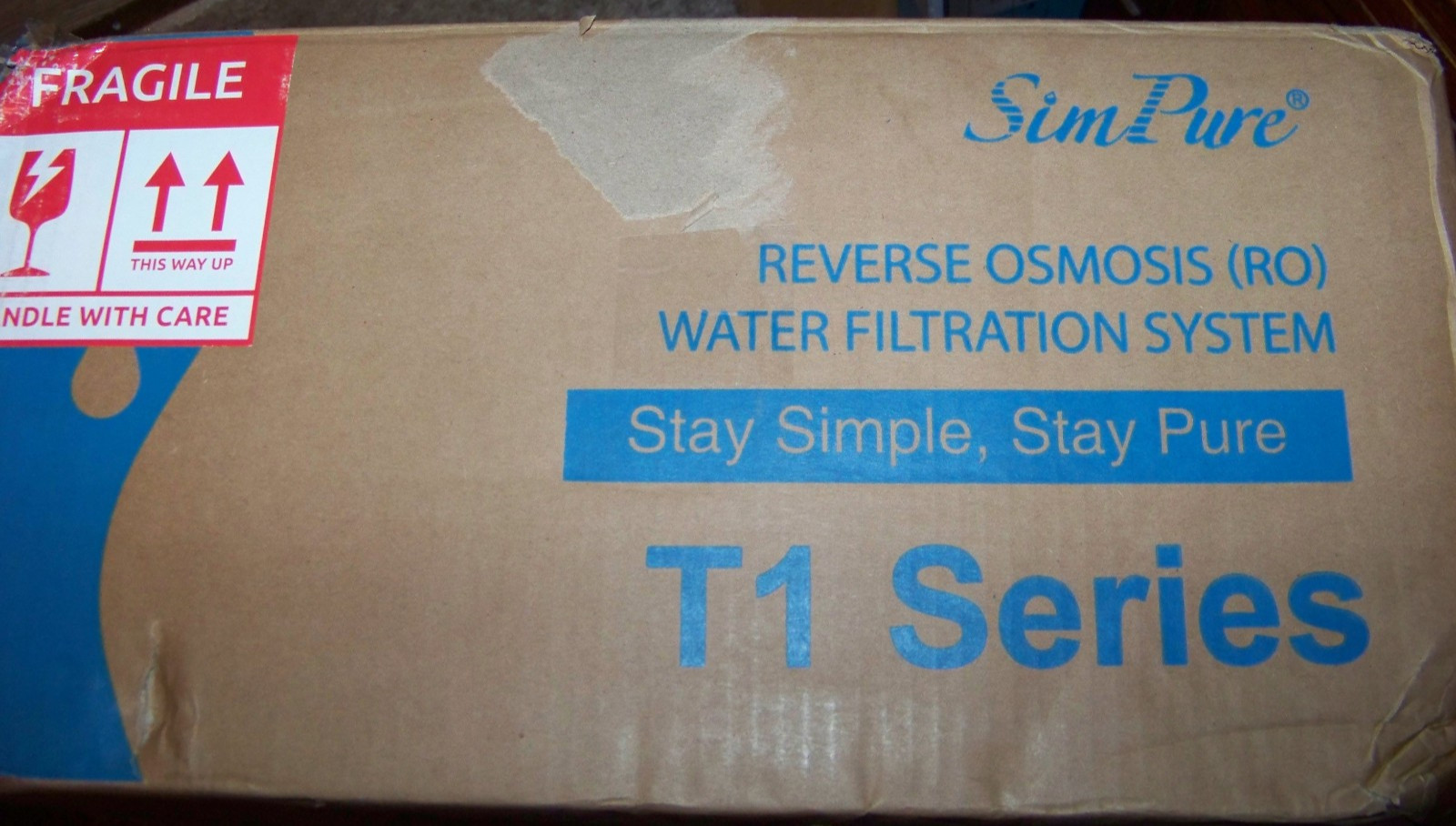 SimPure 8 Stage 400GPD Undersink Tankless RO System w/Remineralization T1-400ALK