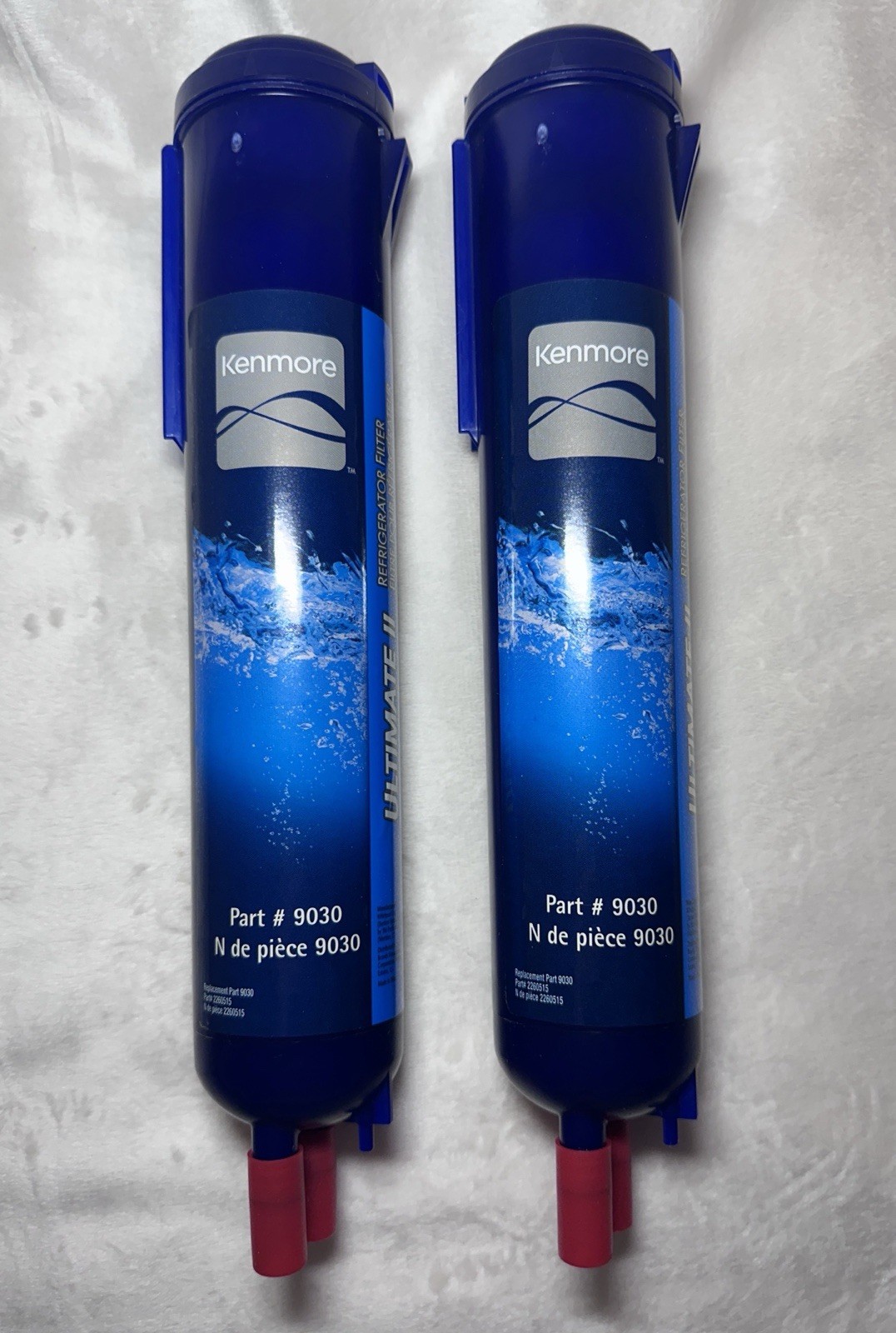 2 Kenmore Ultimate II Refrigerator Filters 4690302 – 2 Stage Filtration Open Box