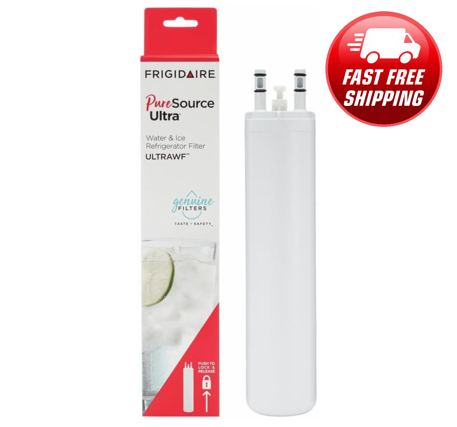 FRIGIDAIRE ULTRAWF Pure Source Ultra Water Filter, Original, White, 1 Count