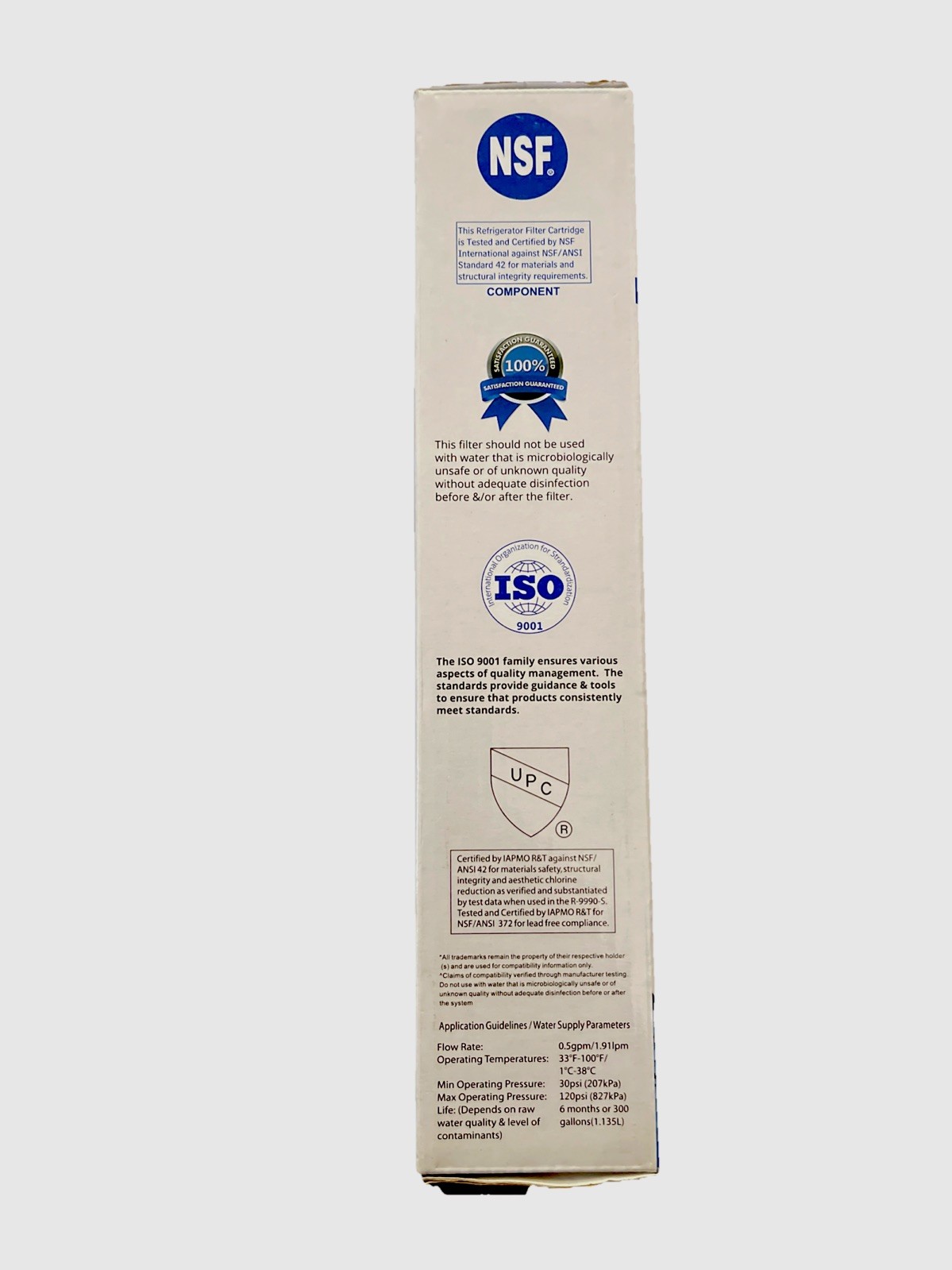 Refresh Water Filter R-9990-S Fits LG LT600P 5231JA2006A 46-9990 WF600 SFG-LA50