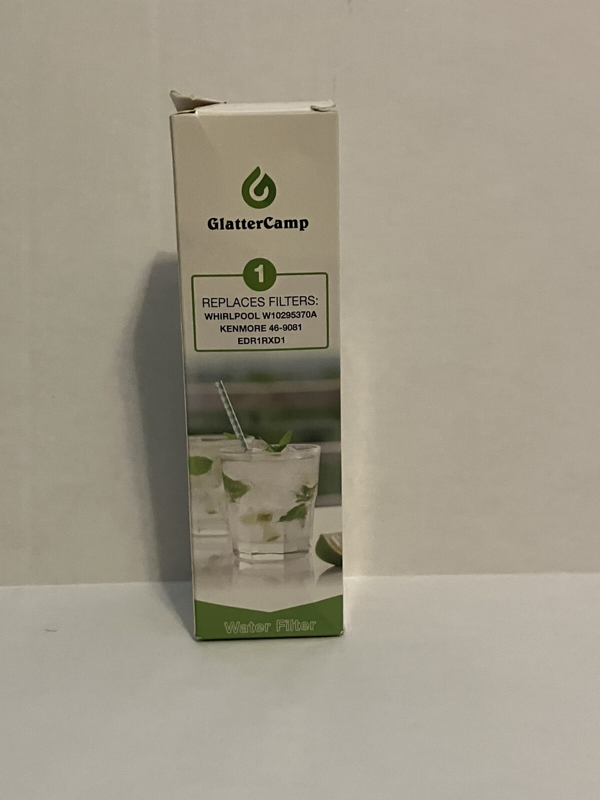 GlatterCamp H2O Cap Filter 1 Replacement for Kenmore 46-9081 (￼Damaged Box)