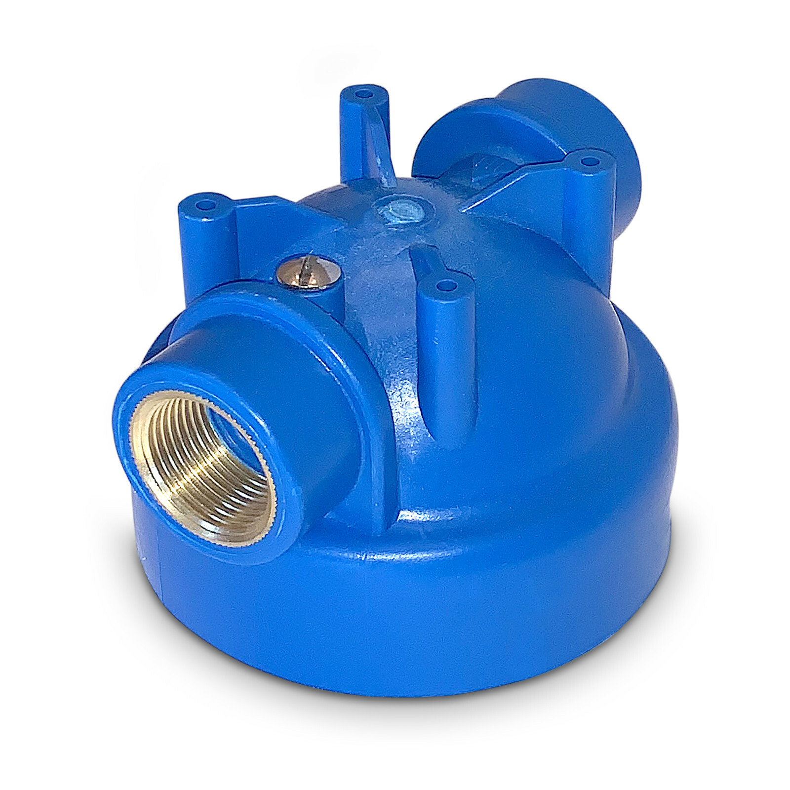 3 European Design Transparent Standard 10 inch Water Filter Housing, 3/4” Port
