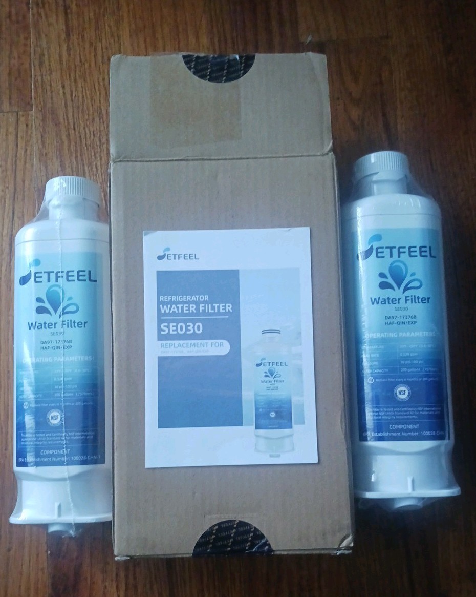 Etfeel Refrigerator Water Filter SE030 Replacement New Lot 2 6 Months