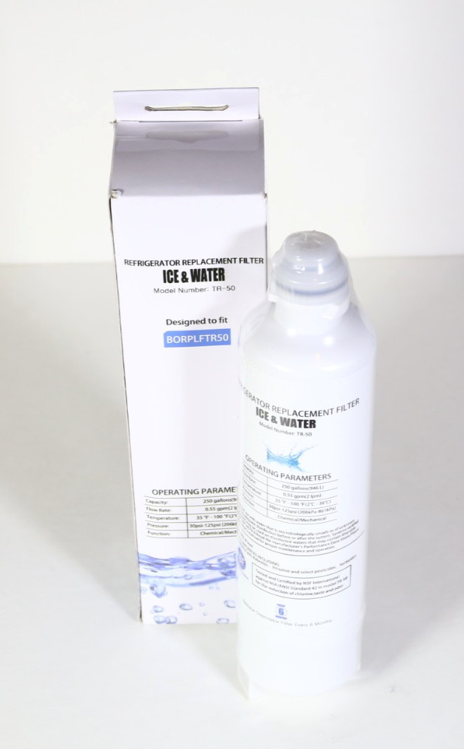2 PCS BORPLFTR50 Water Filter repl. for Bosch Ultra Clarity #WFS200MF/WFS210MF