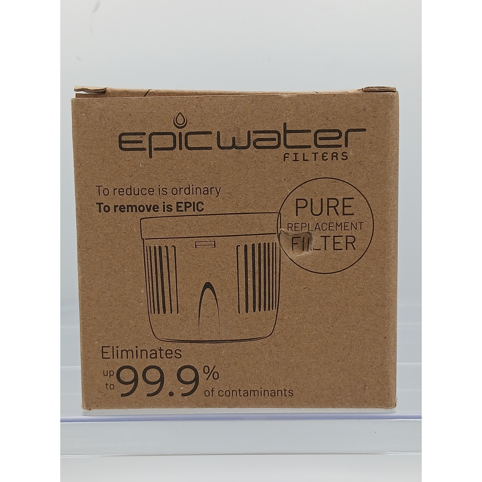 Epic Water Filter Replacement Filter For all Epic Pure Water Pitchers Dispensers