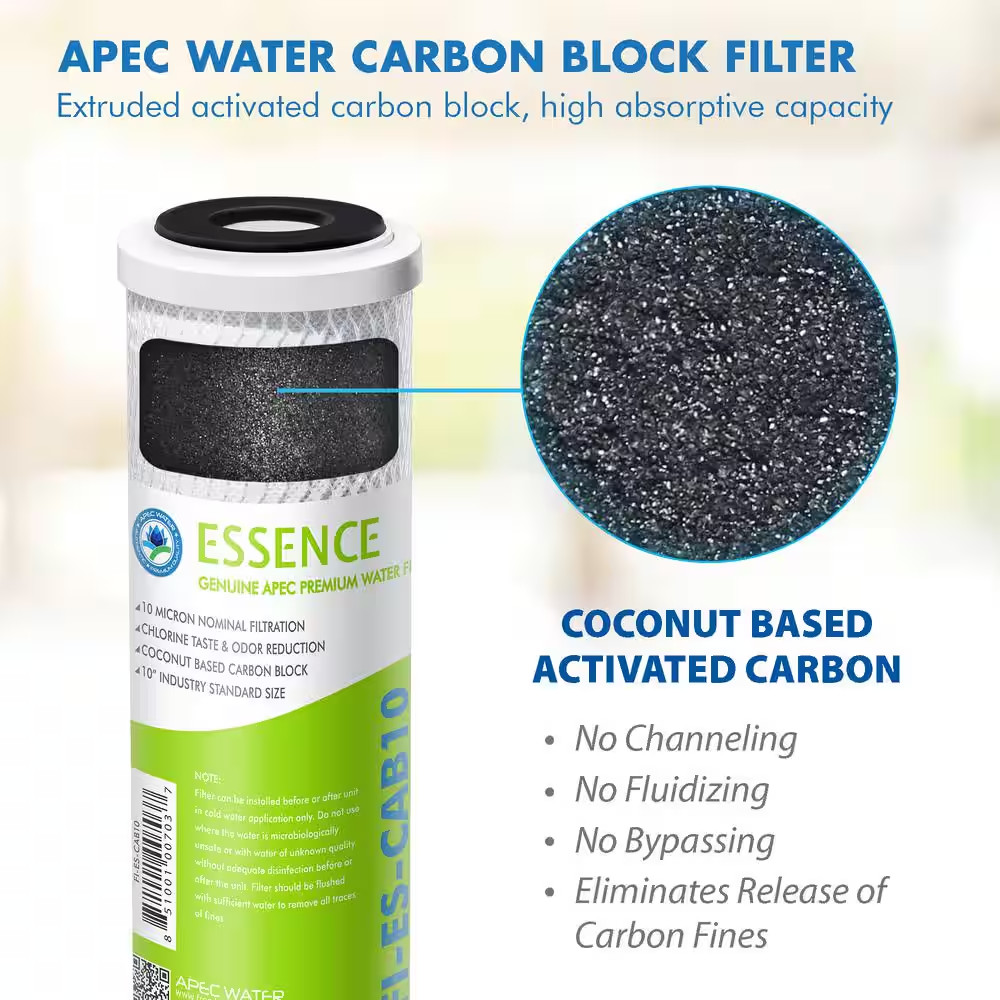 Essence 10 In. Standard Capacity 3-Stage Replacement Pre-Filter Set