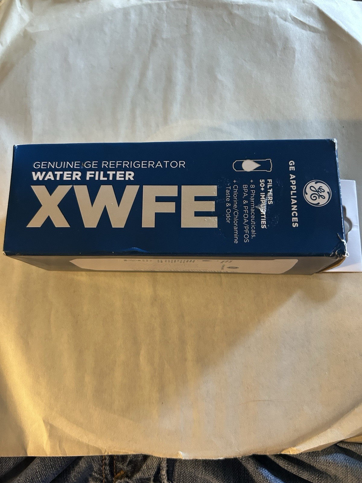 GE XWFE Water Filter – White