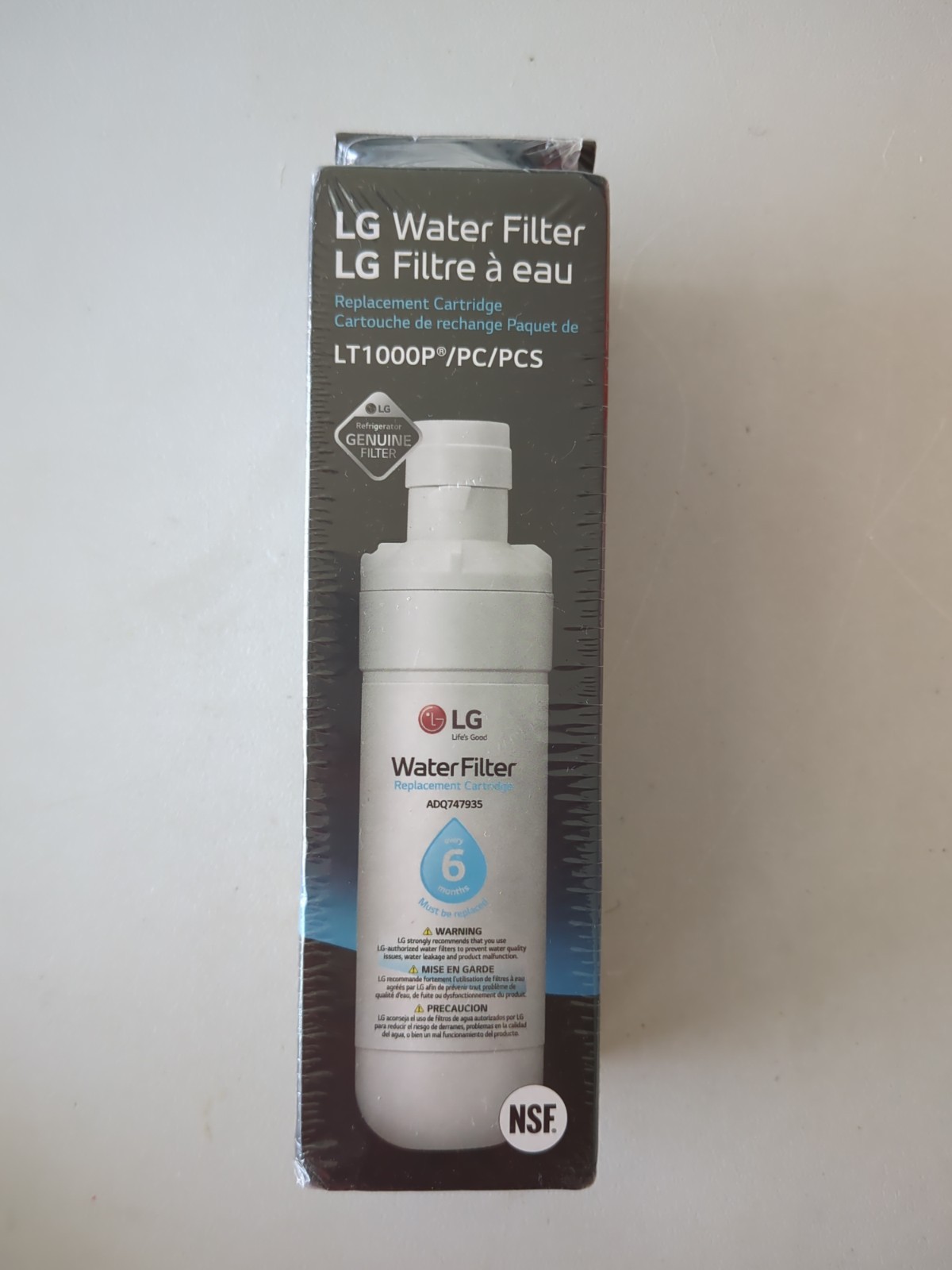 LG LT1000P Water Filter Replacement Cartridge LT1000PC/PCS – NSF