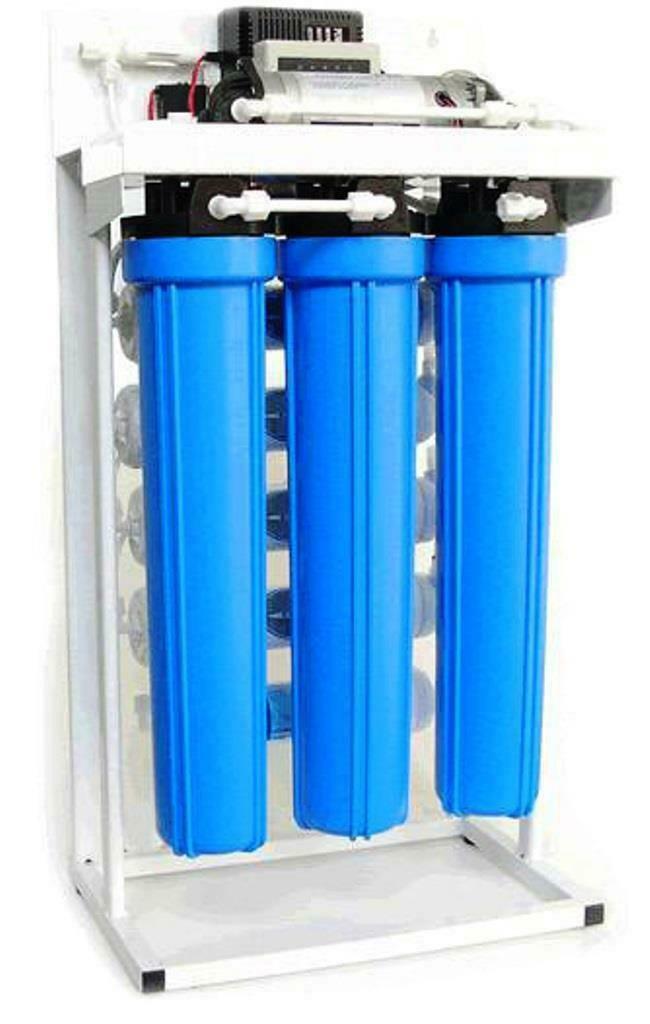 Commercial Premier Reverse Osmosis Water Filter System 800 GPD with Booster Pump