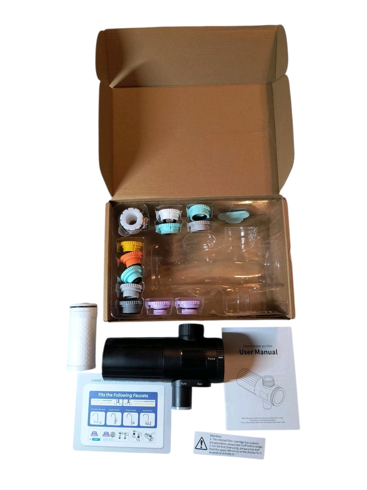 Faucet Water Filter 3.0 LED Display 3000-4000L Reduces Lead Chlorine Metals