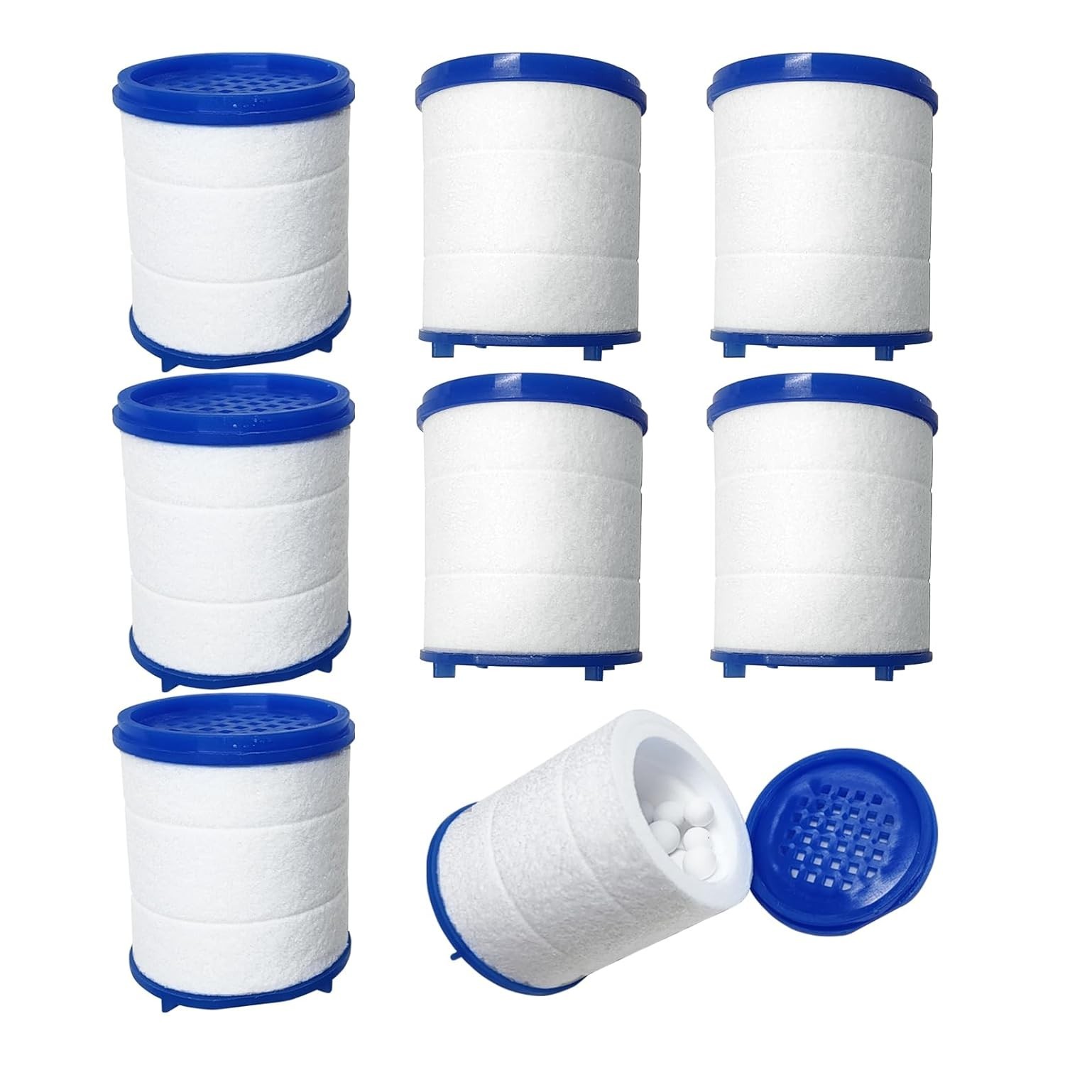 8 Pcs Carbon Fiber Water Filters – Quality for Bathroom & Kitchen Care