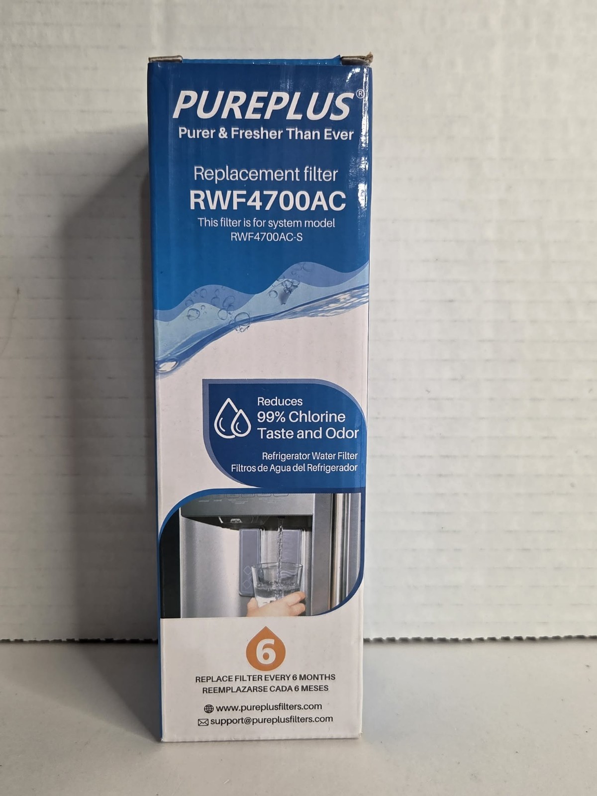 Pureplus RWF4700AC Replacement Refrigerator Water Filter