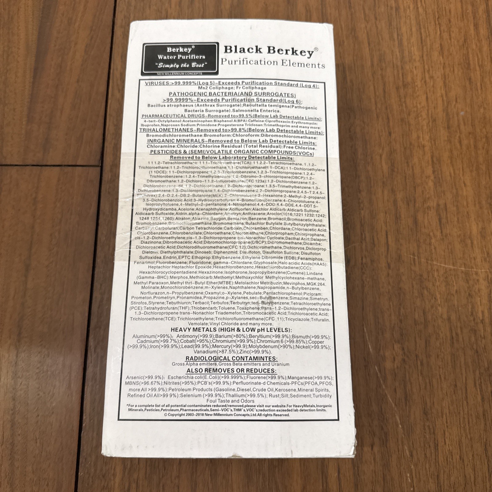 black berkey purification elements box of 2 factory sealed, Please see photos