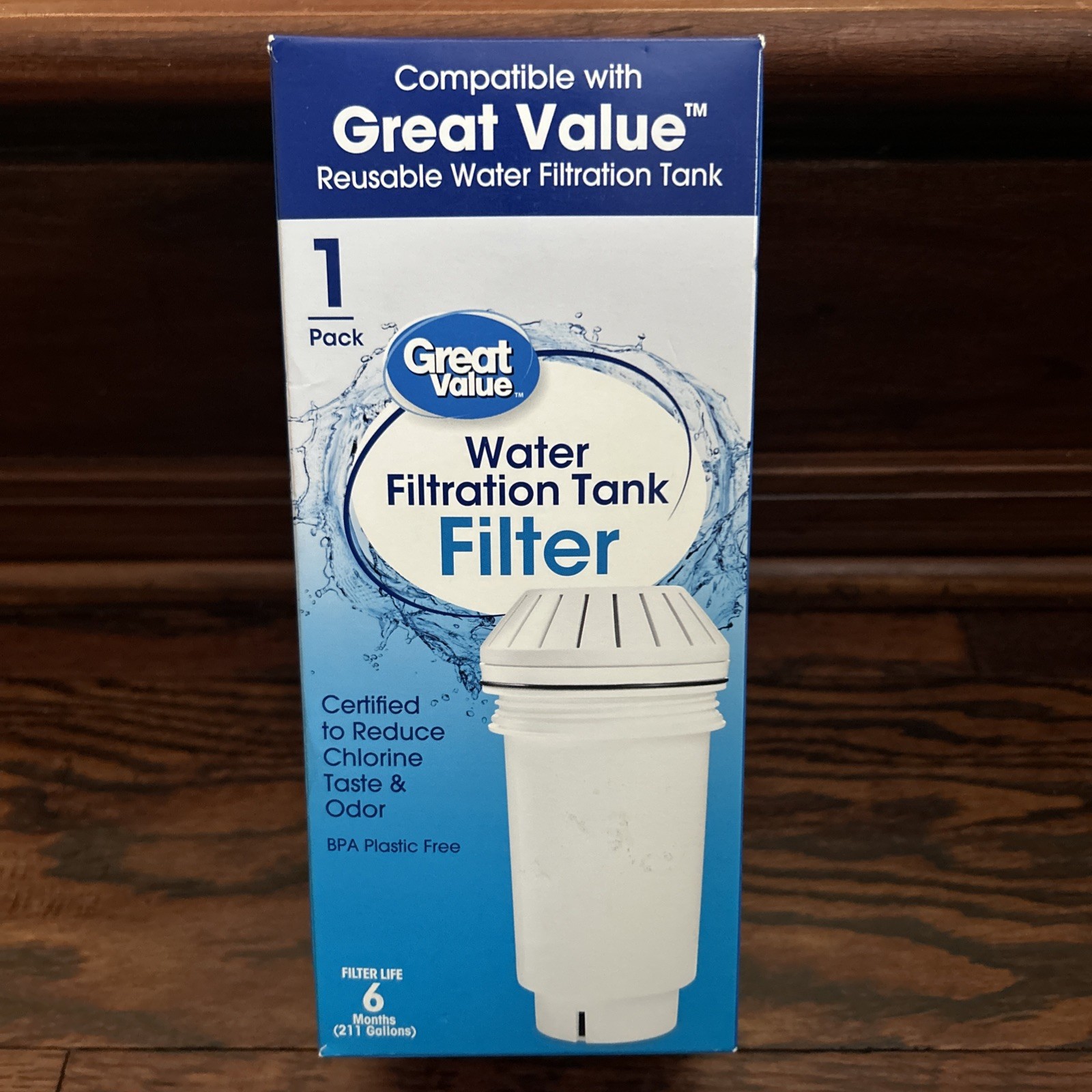Great Value Water Filtration Tank Replacement Filter: New, Factory Sealed