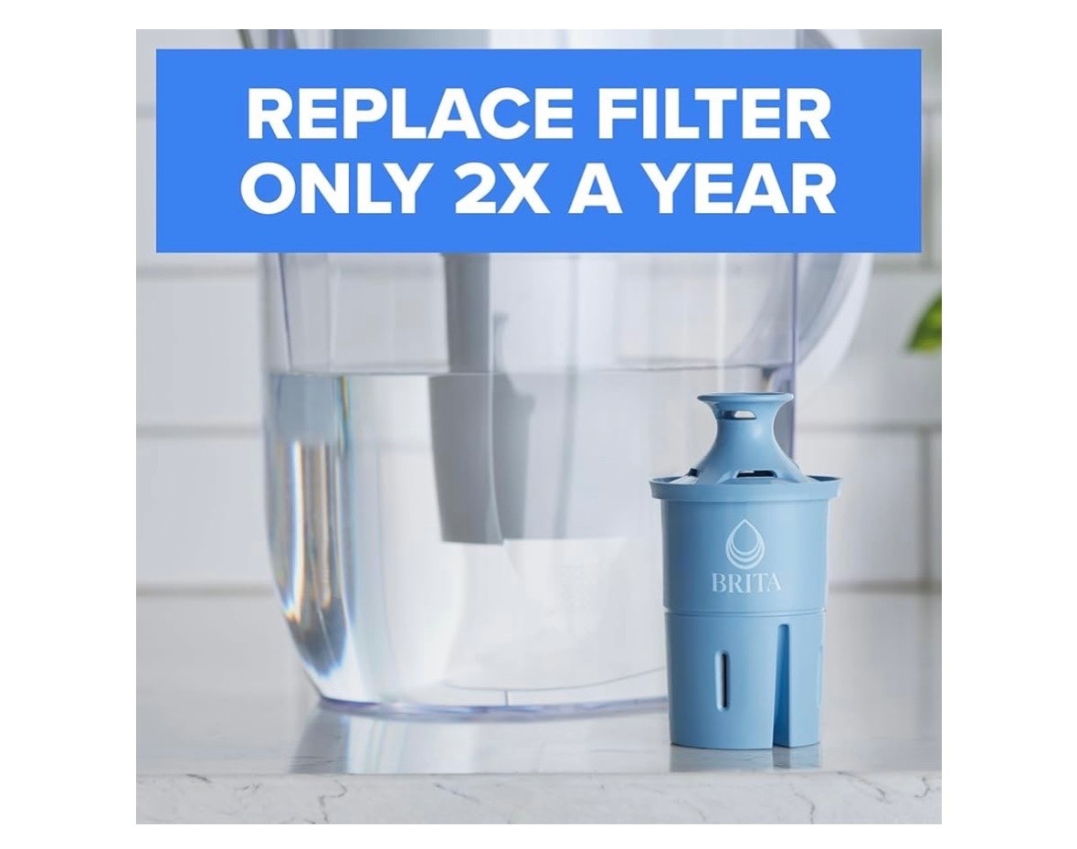 2 PACK Brita Elite Replacement Water Filters Pitcher Dispenser Sealed Blue OB06
