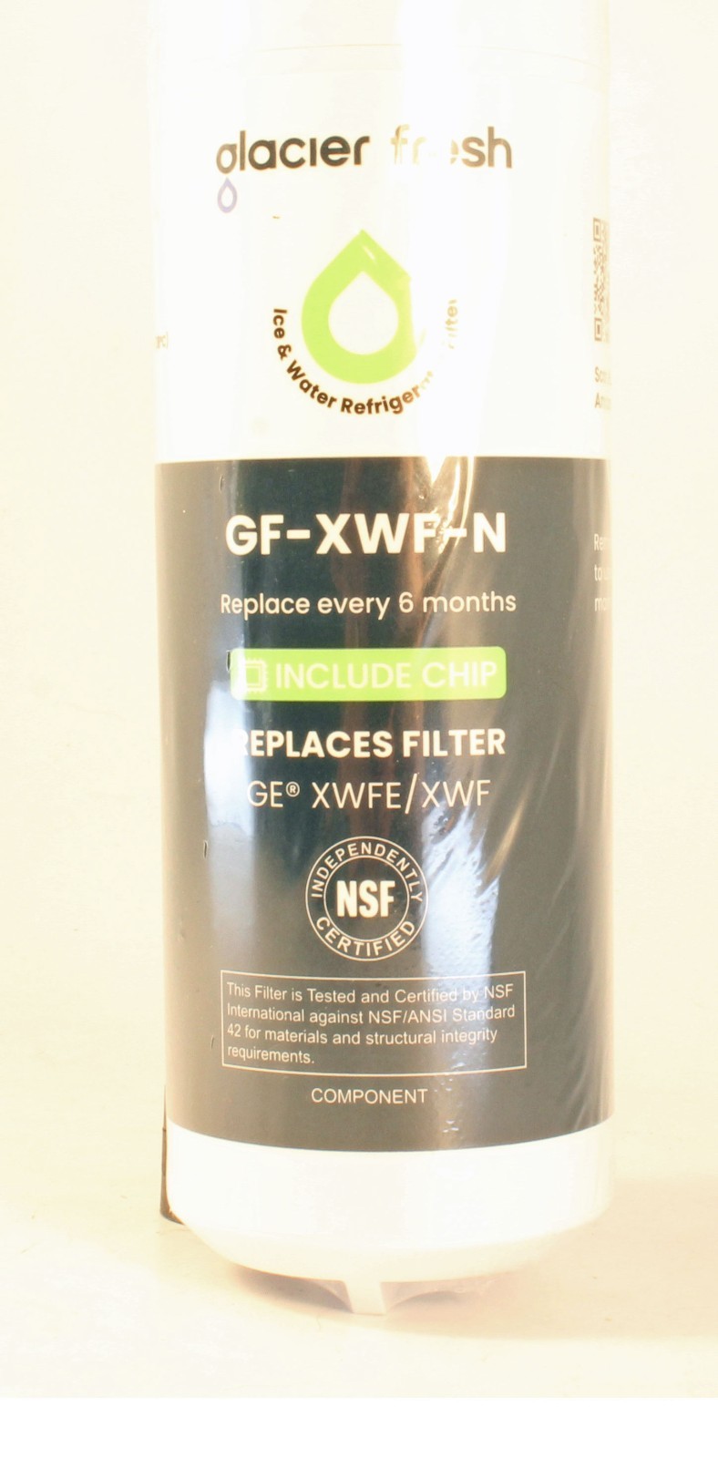 Glacier Fresh refrigerator water filter gf-xwf-n replaces xwfe-xwf for GE NEW
