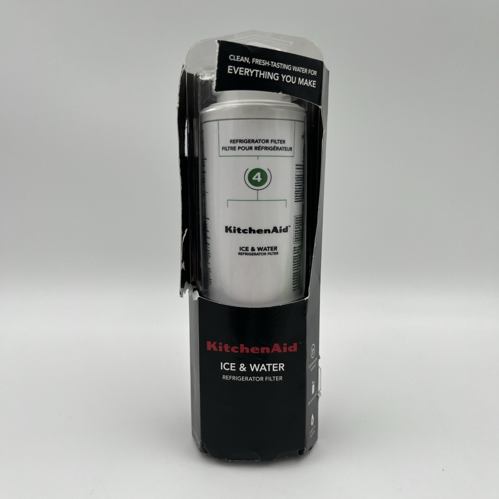 KitchenAid Refrigerator Ice and Water Single Filter 4 Green KAD4RXD1 OEM