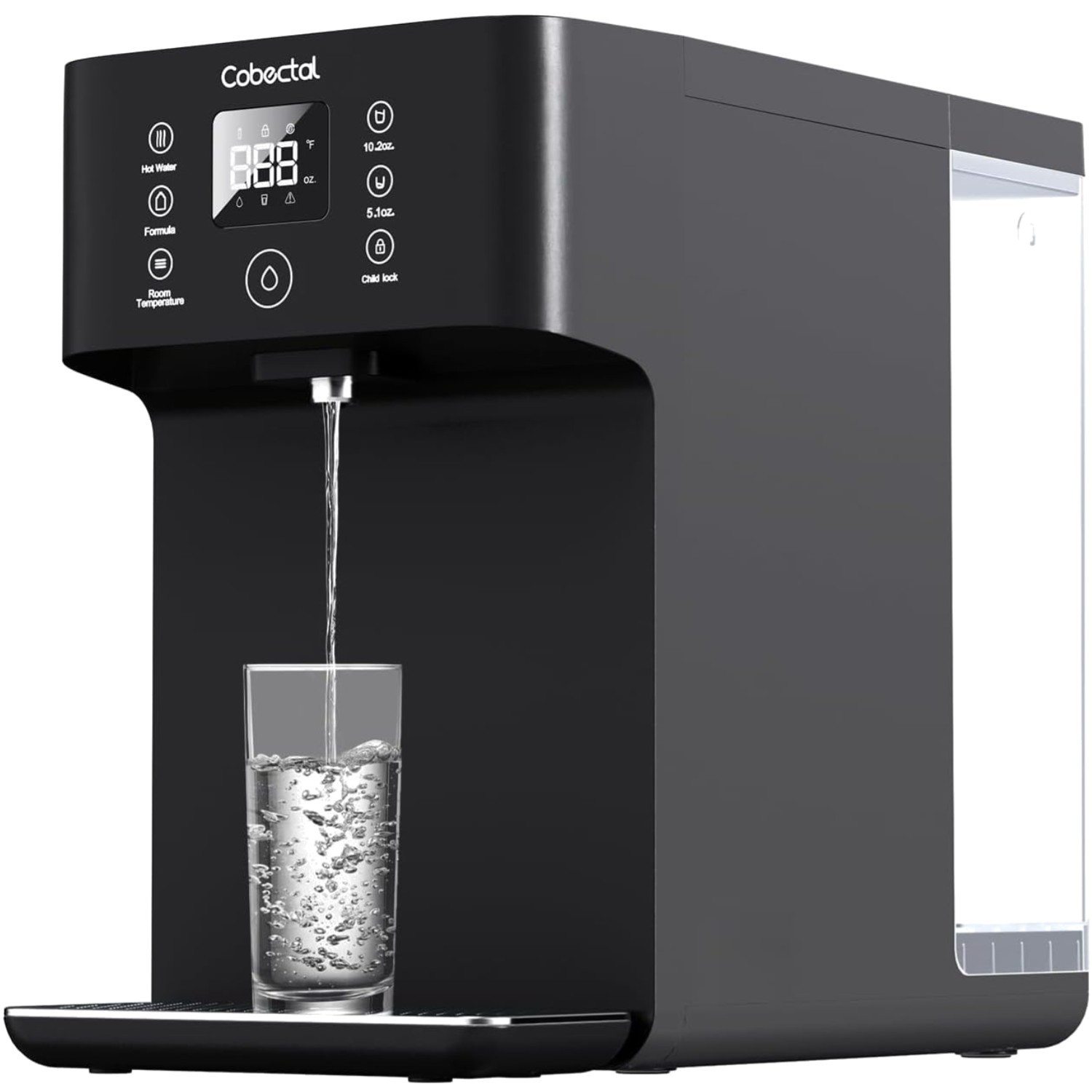 Countertop Reverse Osmosis Water Filter System, 8 Stage RO Water Purifier, 4:…