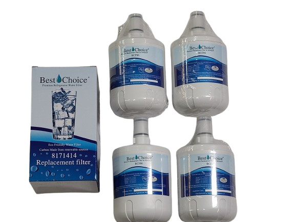 Best Choice BCF86 For Whirlpool 8171413 Water Filter Replacement **NEW** 4 Pack