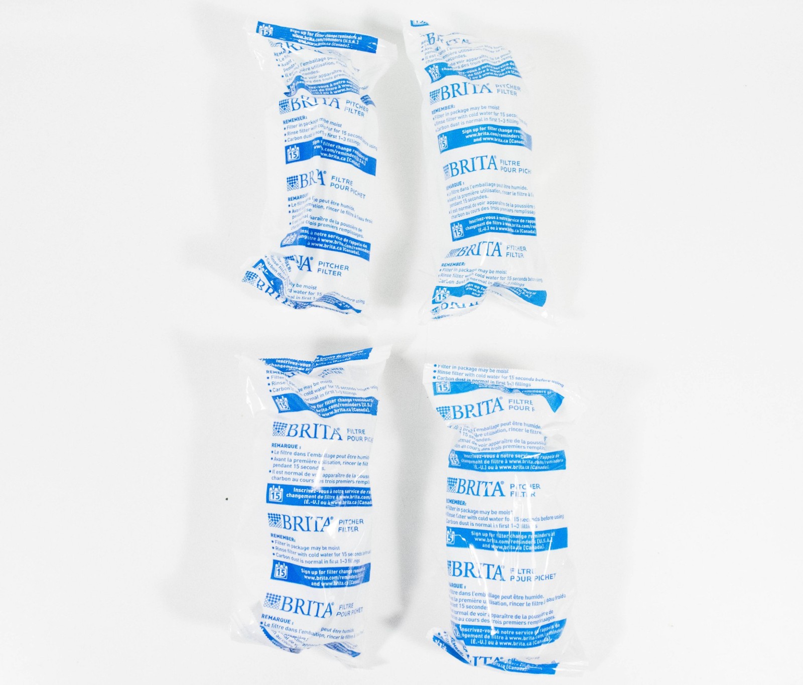 Brita Pitcher Replacement Filters 4 count – 40 Gallons Each