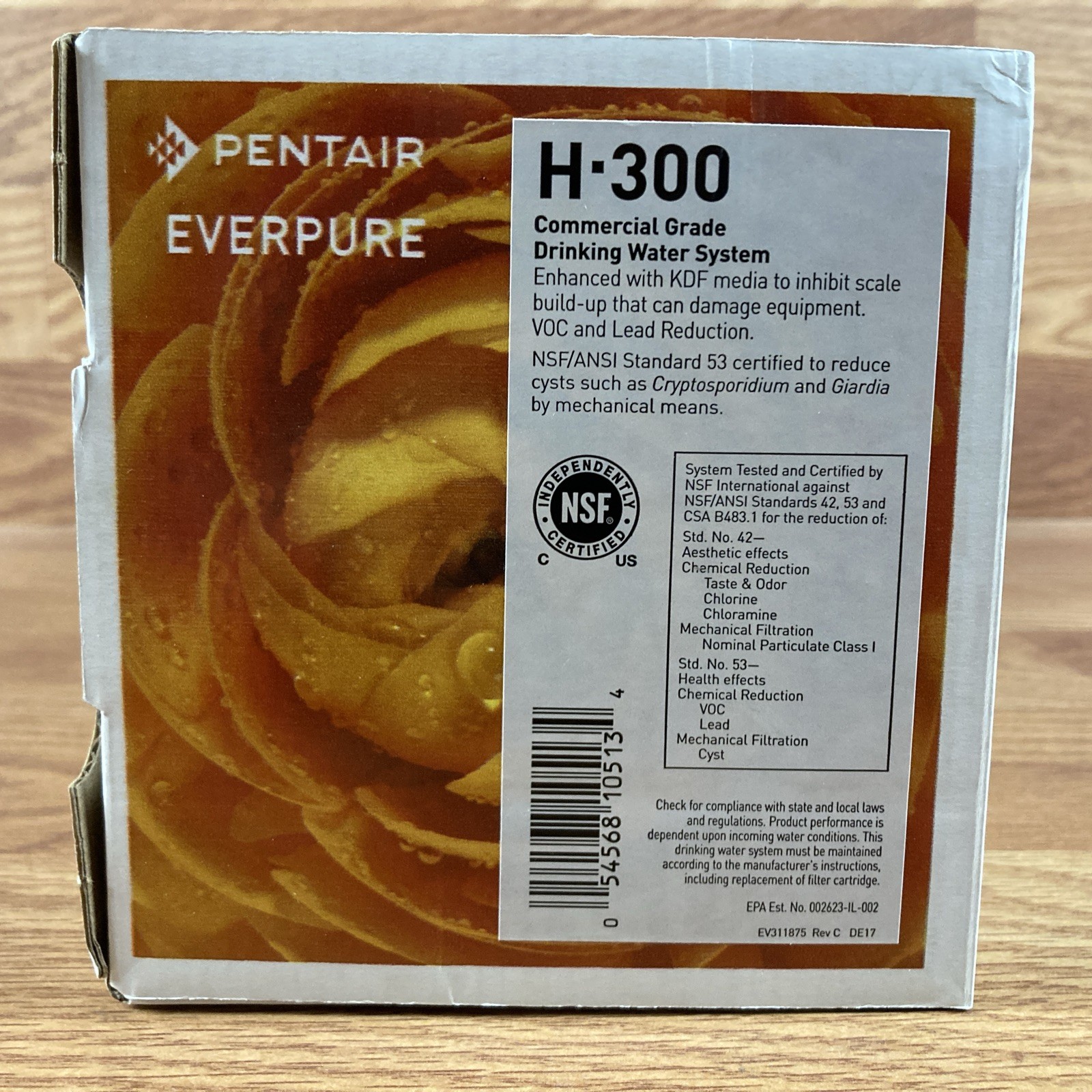 Pentair Everpure H-300 Drinking Water System with 300 Gallon Capacity – EV927076