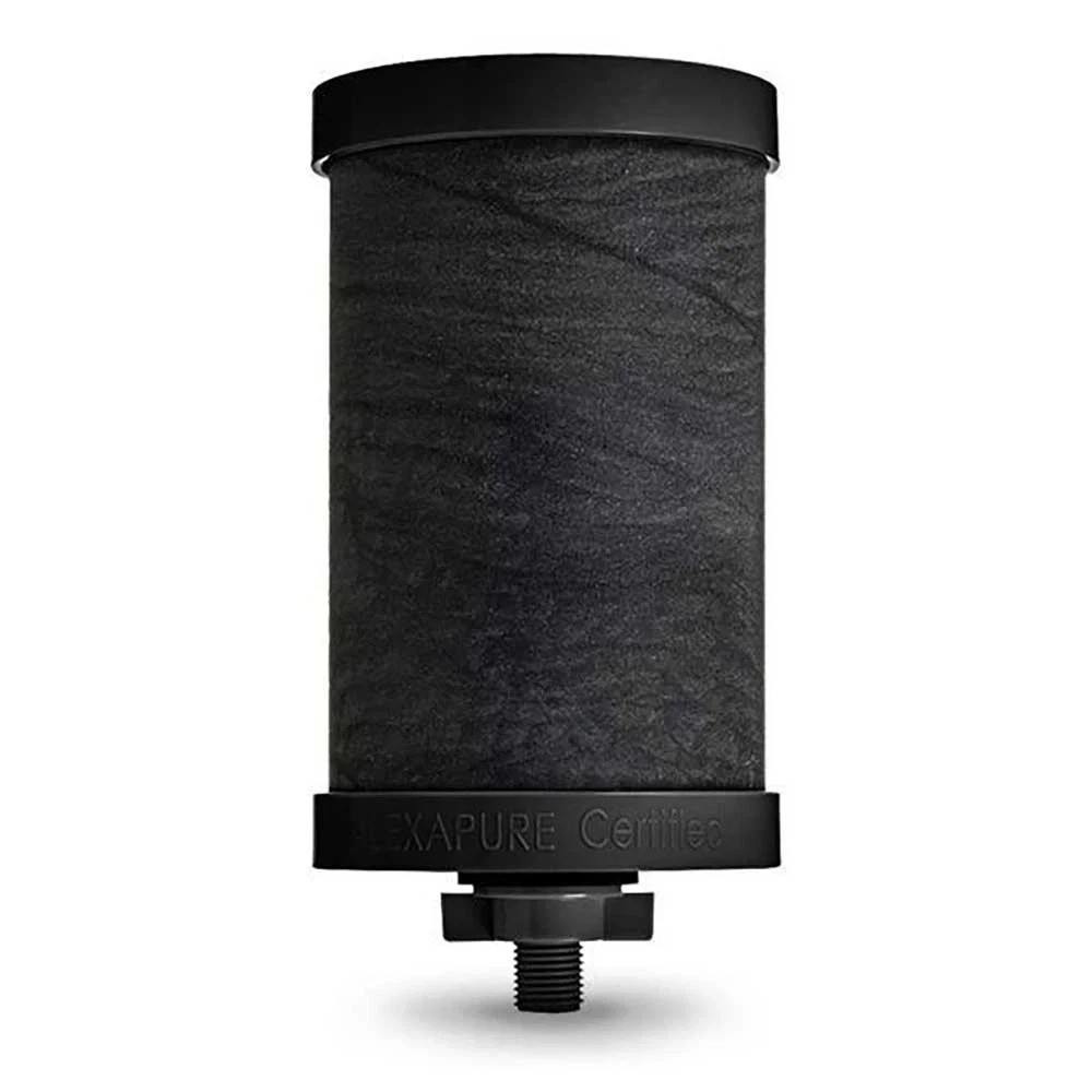 3 Pack Alexapure PRO 2387 Replacement Water Filter 1 Filter Pack Black