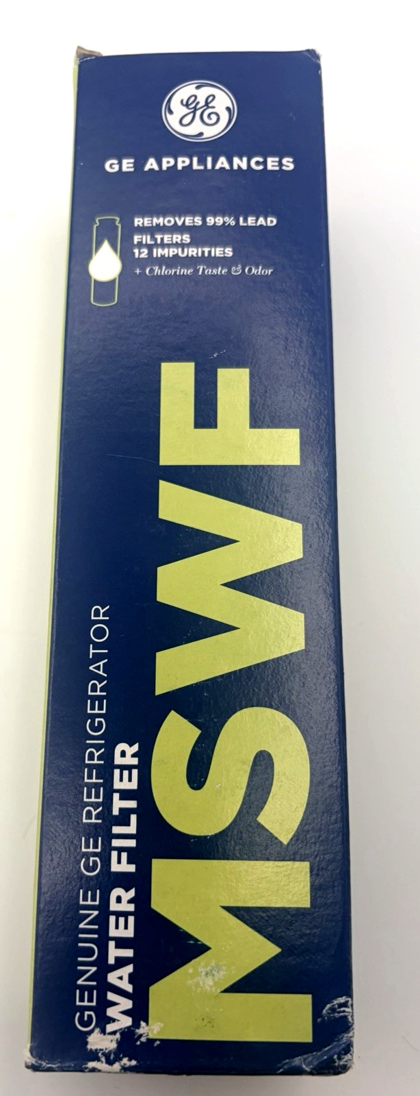 GE Appliances Genuine OEM MSWF Refrigerator Water/Ice Filter For 12+ Impurities