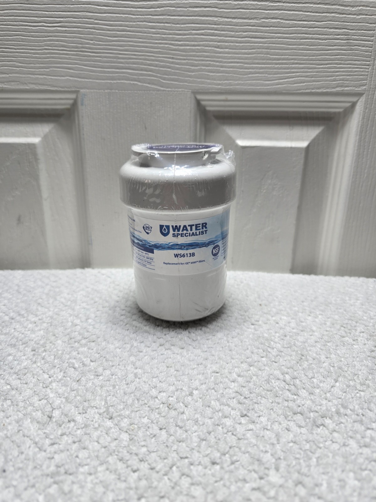 WaterSpecialist WS613B Refrigerator Water Filter Replacement For GE MWF SEALED(B