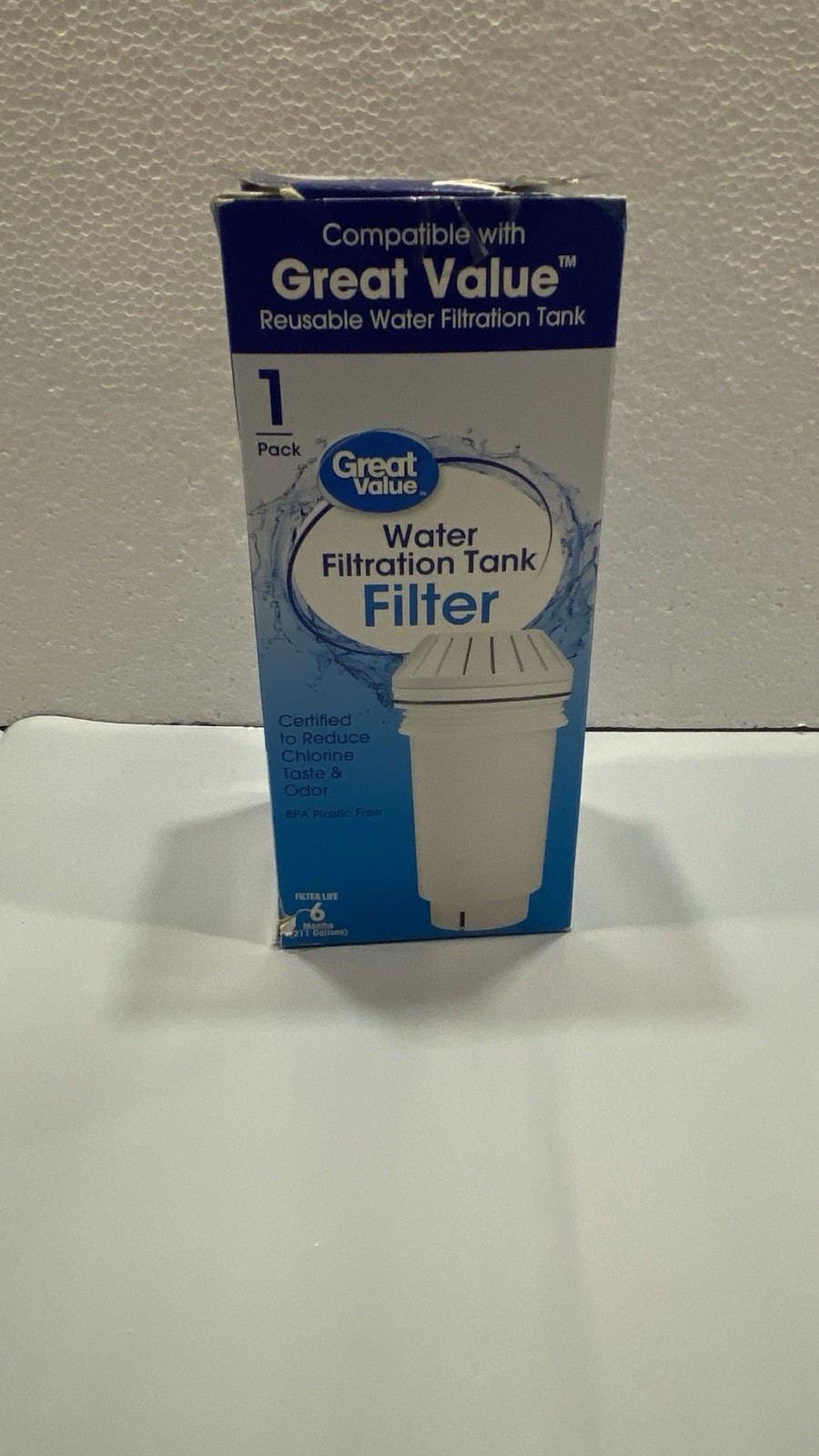Great Value Water Filtration Tank Replacement Filter