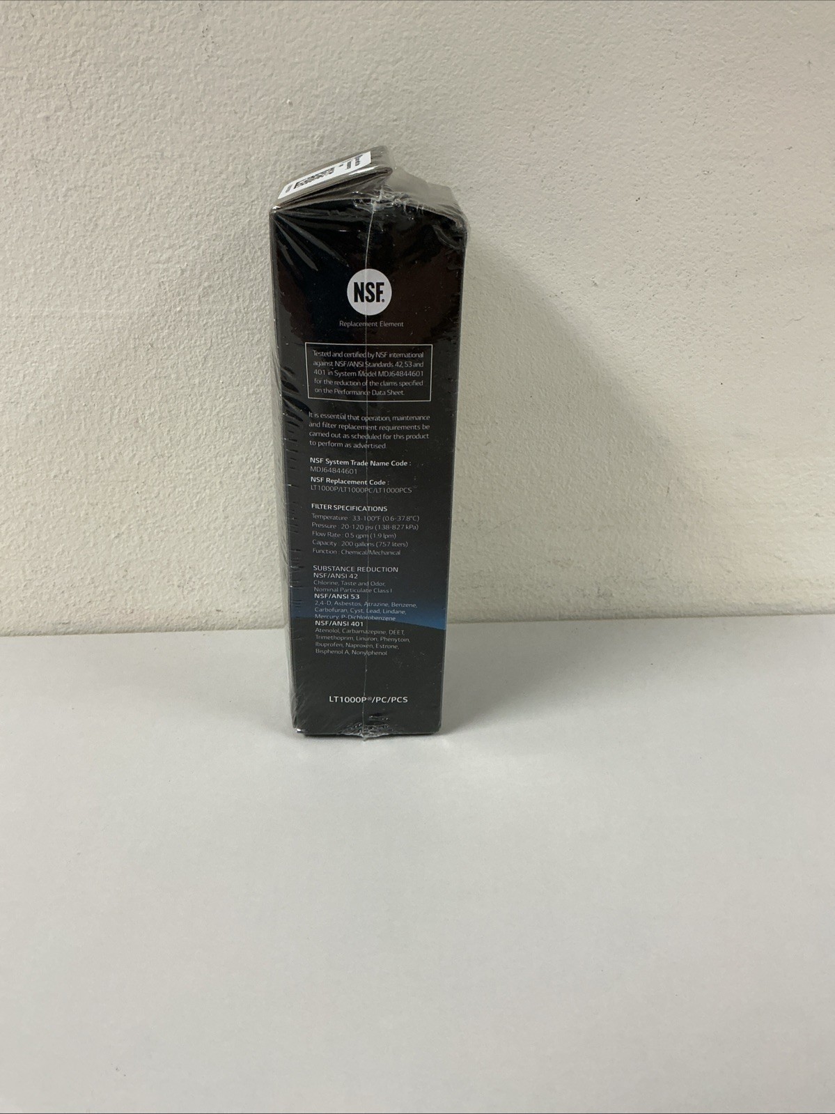 LG Water Filter Replacement Cartridge LT1000P/PC/PCS Sealed G95