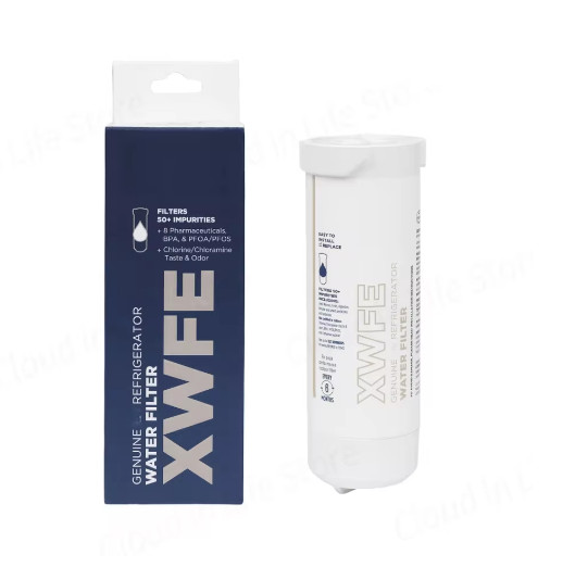 GE XWFE Genuine Refrigerator Water Filter ( WITHOUT CHIP), 100% Authentic