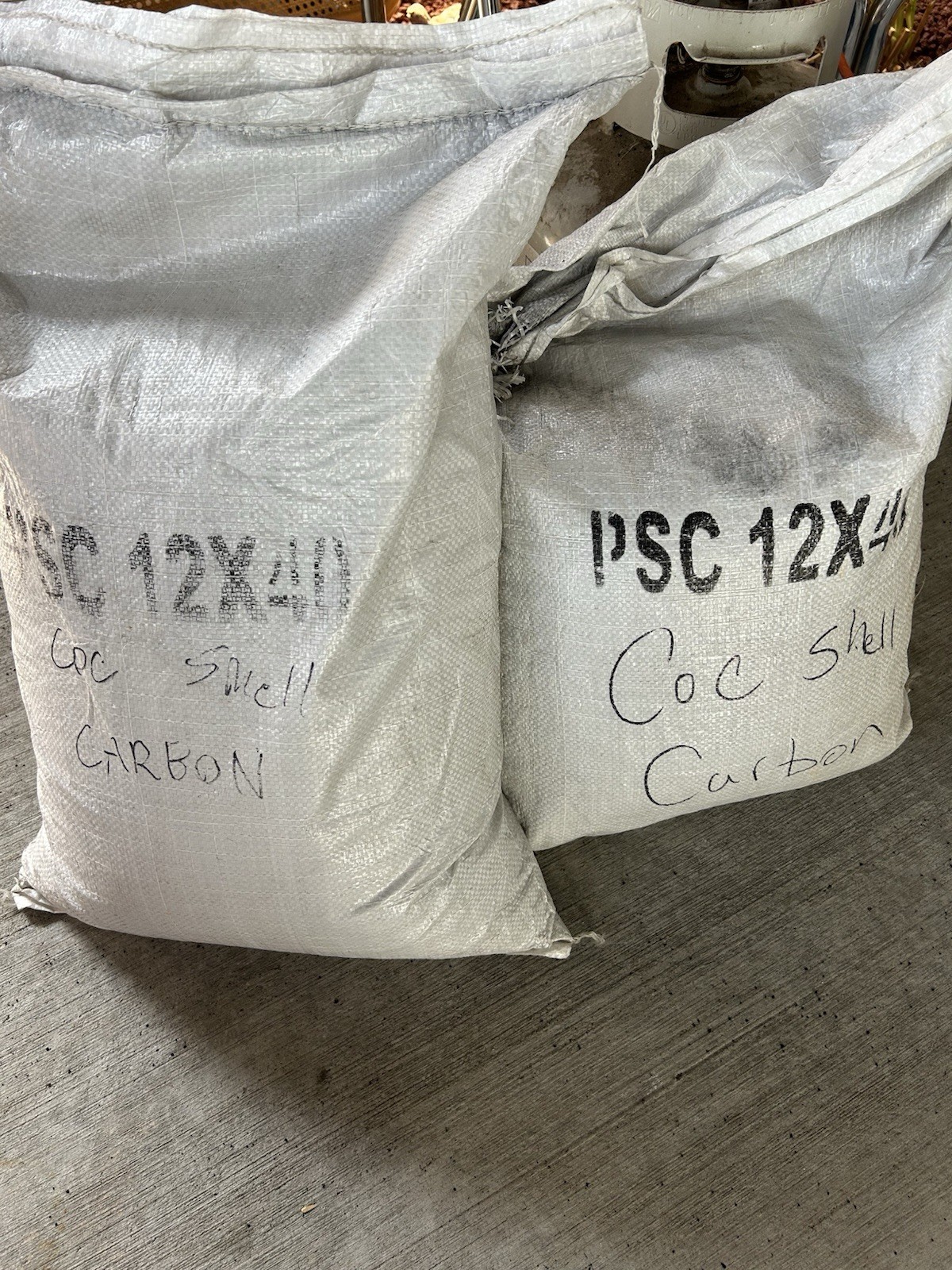 49 Lbs Of PSC Activated Coconut Shell Carbon Mesh Size 12×40