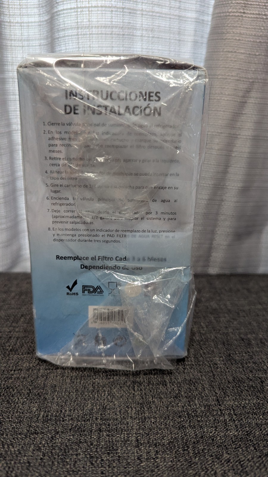 Refridgerator Water Filter RFC 1100A Refrigerator Replacement Water Filter New